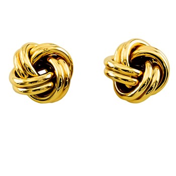 9ct gold Hollow Earrings